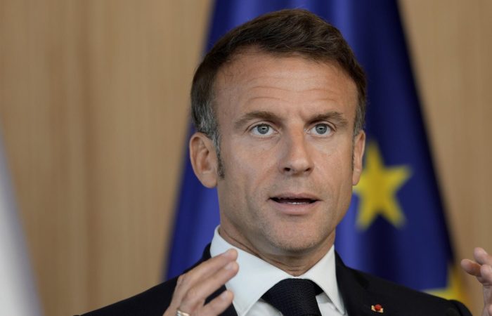 Macron said he had thought carefully about his statements on Ukraine.