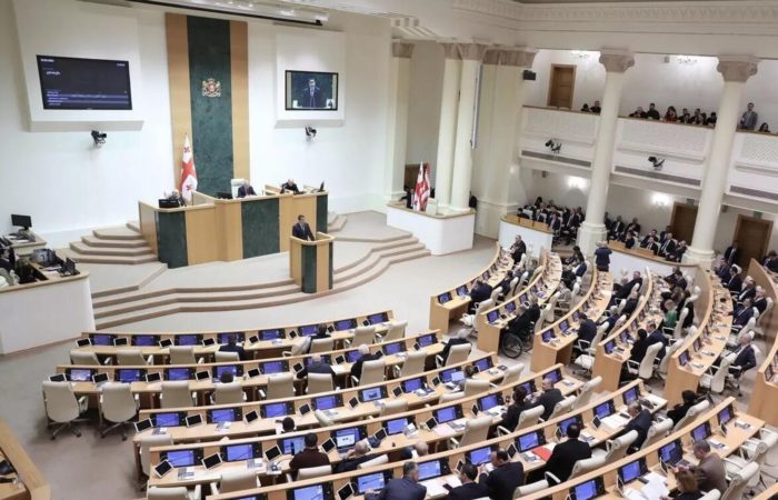 The Parliament of Georgia adopted the law on foreign agents in the second reading.