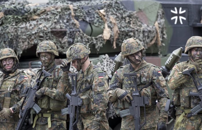 Germany is developing plans to increase the number of reservists.