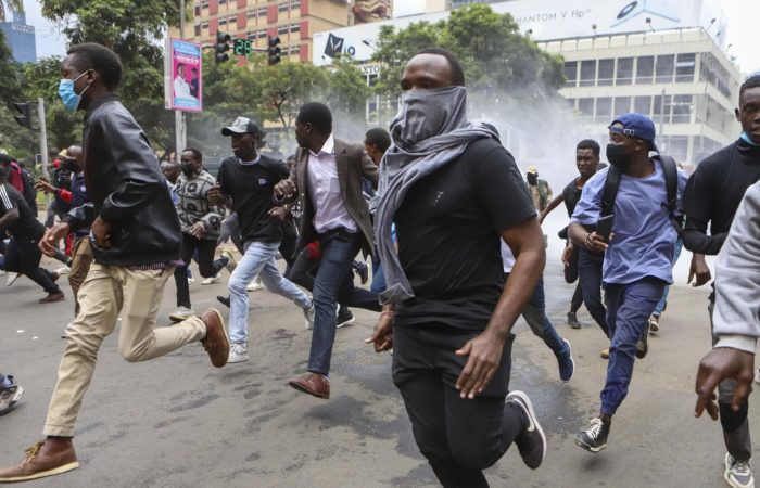 At least 30 people died during the protests in Kenya.