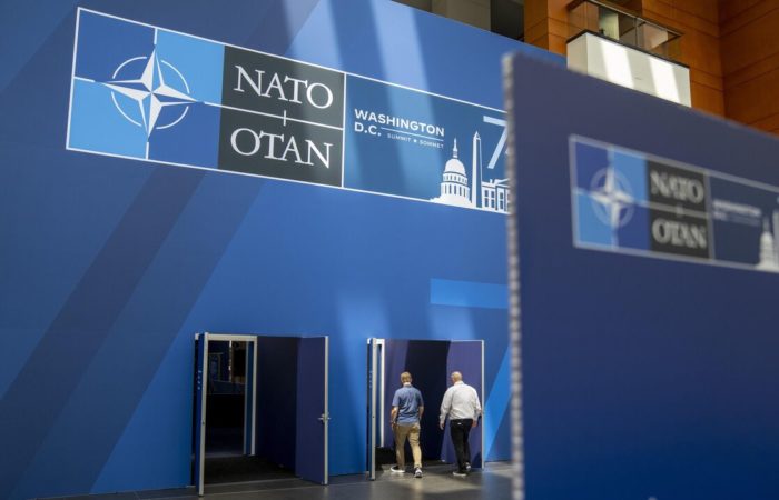 China called on NATO not to become an instrument of hegemony.