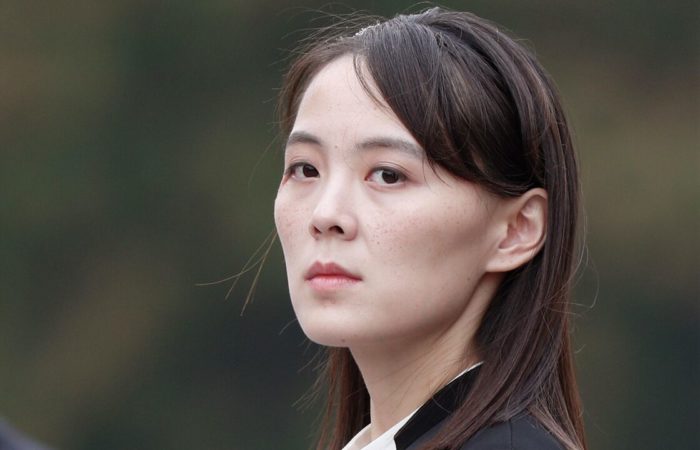 Kim Jong-un’s sister condemned the sending of leaflets by South Korea.