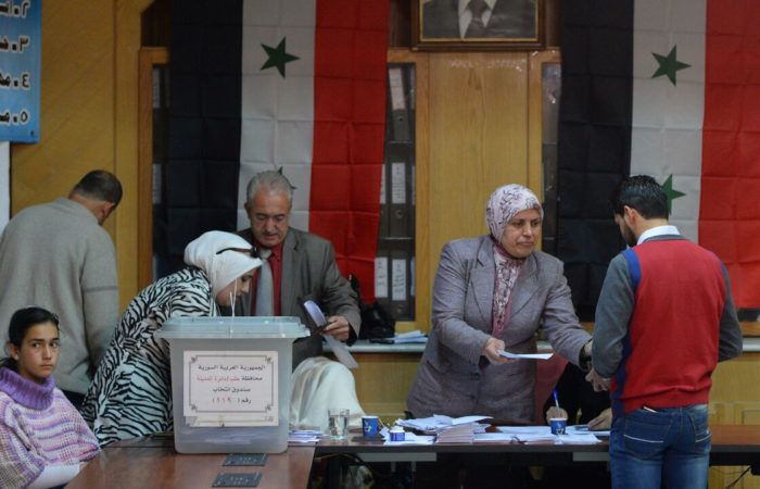 Voting in parliamentary elections has ended in Syria.