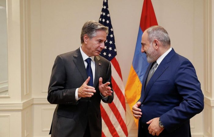 Blinken and Pashinyan discussed expanding relations between the United States and Armenia.