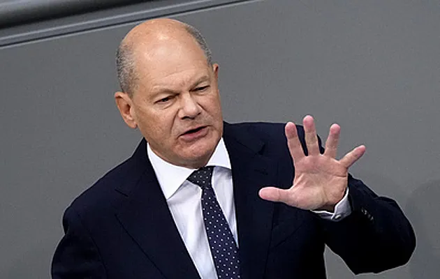 Scholz called on the German Prosecutor General’s Office to conduct an investigation into the Nord Stream explosions.