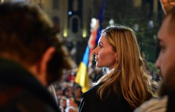 Traffic was restored in Tbilisi after an opposition rally.