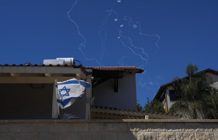 Lebanon fired about 100 rockets into northern Israel.