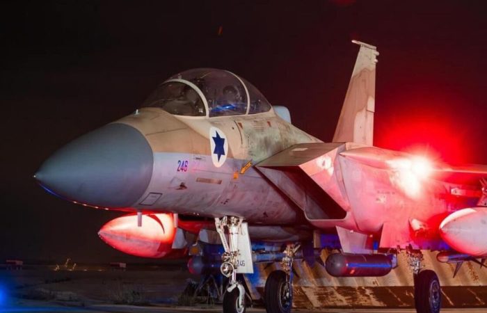 The Israeli Air Force attacked a refugee camp in Lebanon.