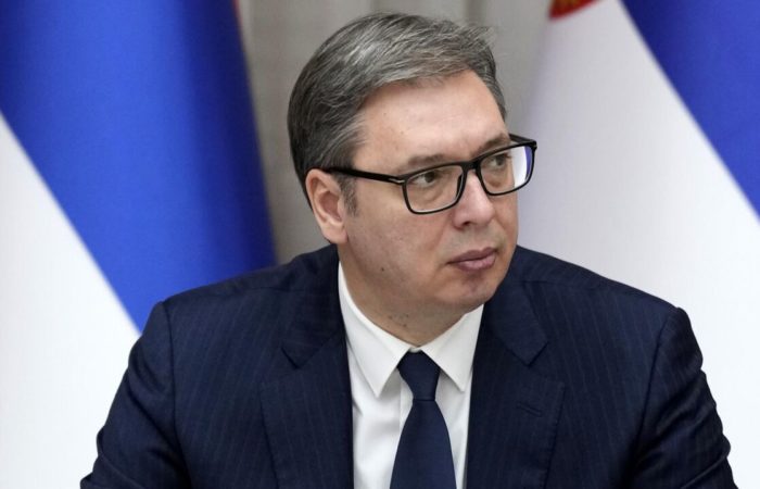 Vučić asked for US support in protecting the Serbs in Kosovo.