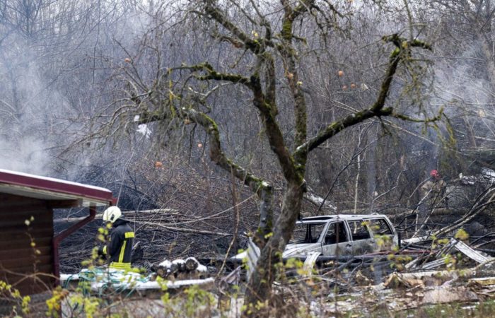 Lithuania has named the probable cause of the DHL plane crash.