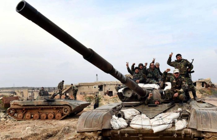 The Syrian army took control of several areas.