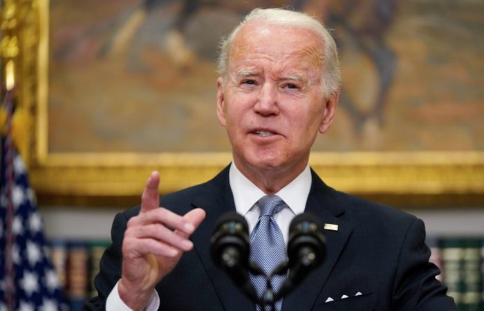 Americans felt a split in society under Biden, a survey showed.