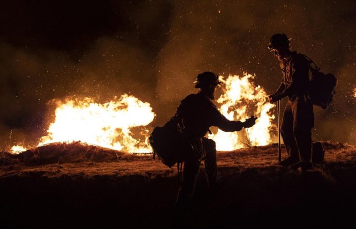 In the United States, a new version of the start of large-scale fires in California has been named.