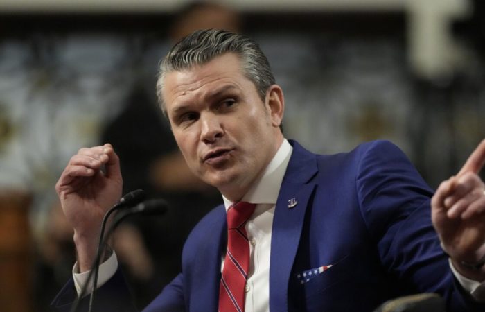 The US Senate confirmed Hegseth to head the Pentagon.