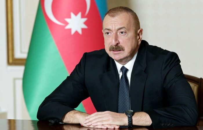 Aliyev accused Biden of being biased towards Azerbaijan.