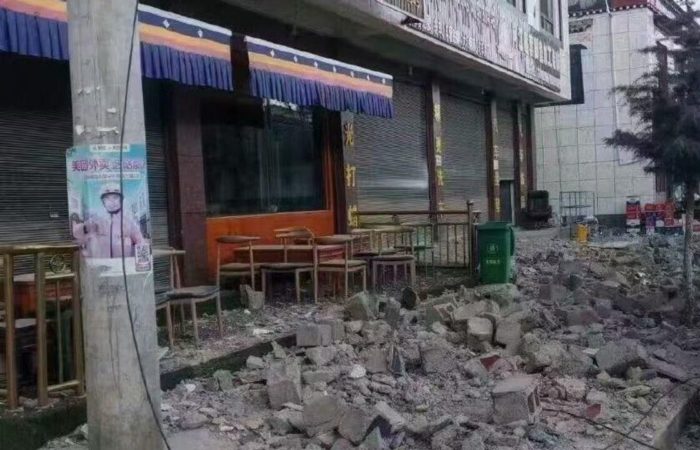 Seismologists recorded 49 aftershocks after the earthquake in Tibet.