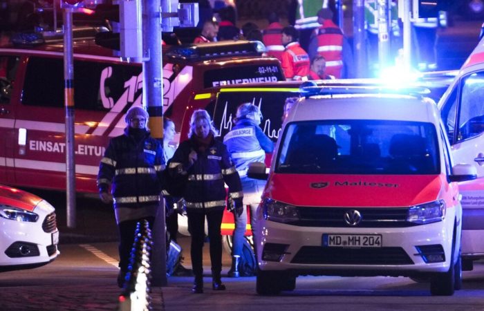 The number of victims of a terrorist attack at a fair in Germany has risen to six.