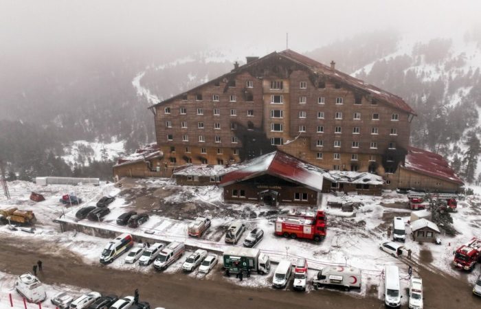 Erdogan will visit Bola, where a fire occurred at the ski resort.