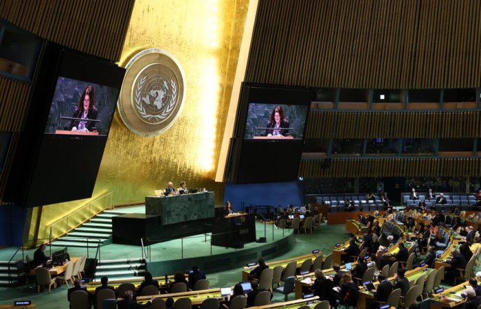 The UN General Assembly has adopted two resolutions on Ukraine