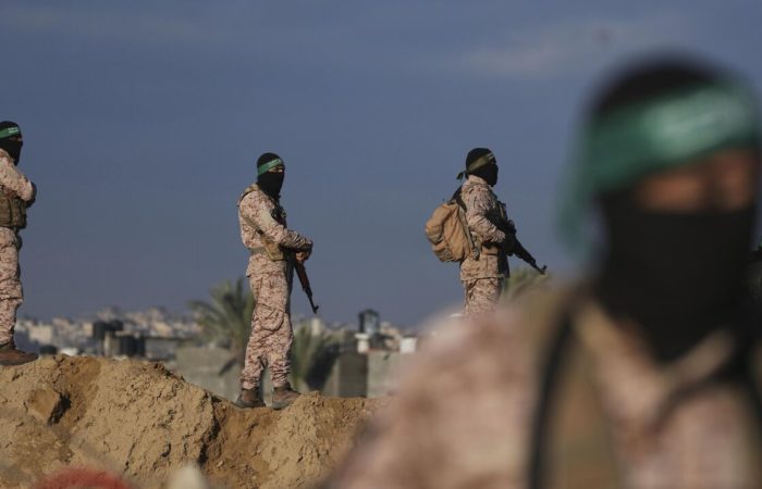 Hamas said it would not allow American forces to enter Gaza