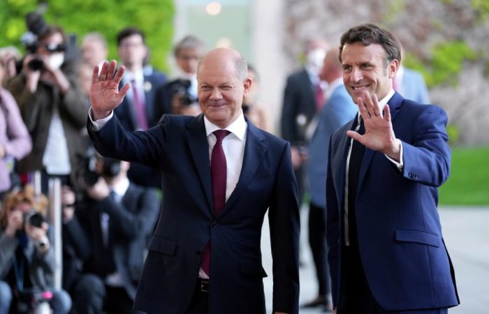 Scholz and Macron will discuss the situation in Ukraine