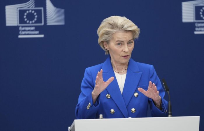 Von der Leyen admitted that she has not yet met with Trump