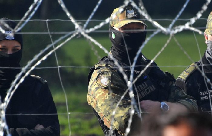 Poland has announced an increase in the number of illegal migrants at the border